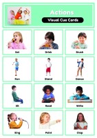 Карточки PECS на английском языке (English Communication Cards) для инклюзии.