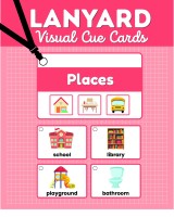 Карточки PECS на английском языке (English Communication Cards) для инклюзии.