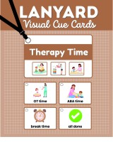 Карточки PECS на английском языке (English Communication Cards) для инклюзии.