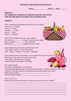 Комплект рабочих листов по английскому языку для 6 класса (Spotlight): Module 9 "Food & Refreshments" и Module 10 "Holiday Problems & Weather"