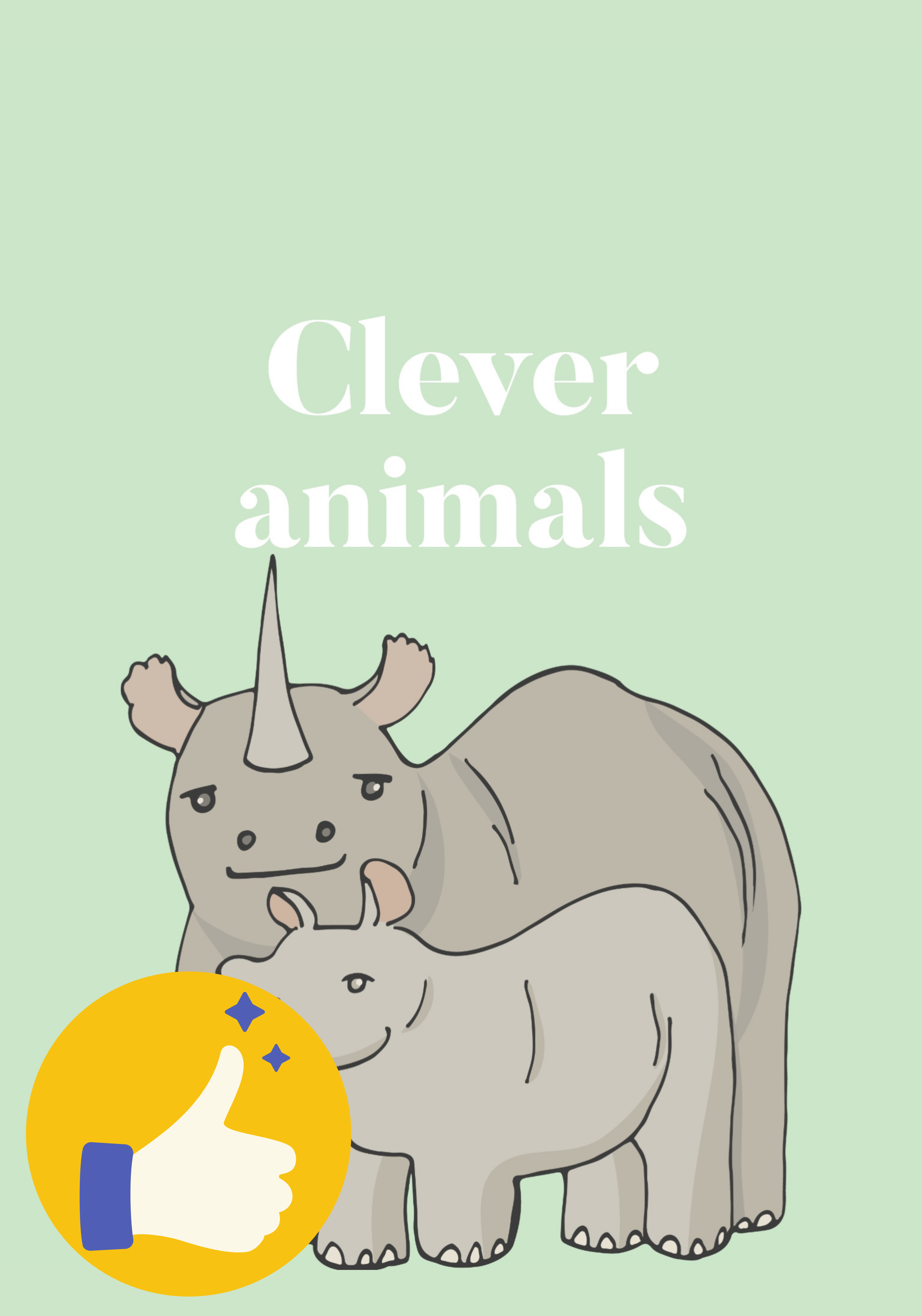 Рабочий лист Clever animals / I can